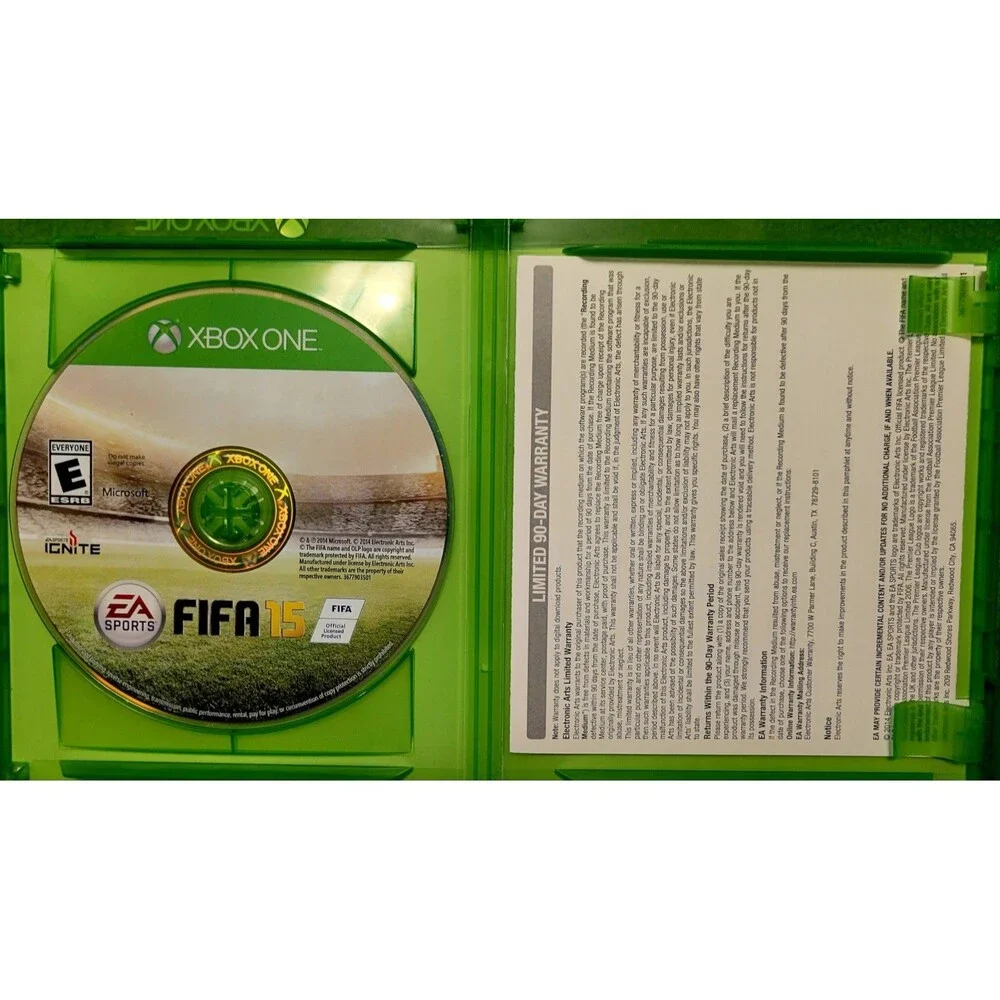 Microsoft Xbox One: FIFA 15-Ultimate Edition,CIB,OL MANUAL,TESTED, FAST SHIPPING